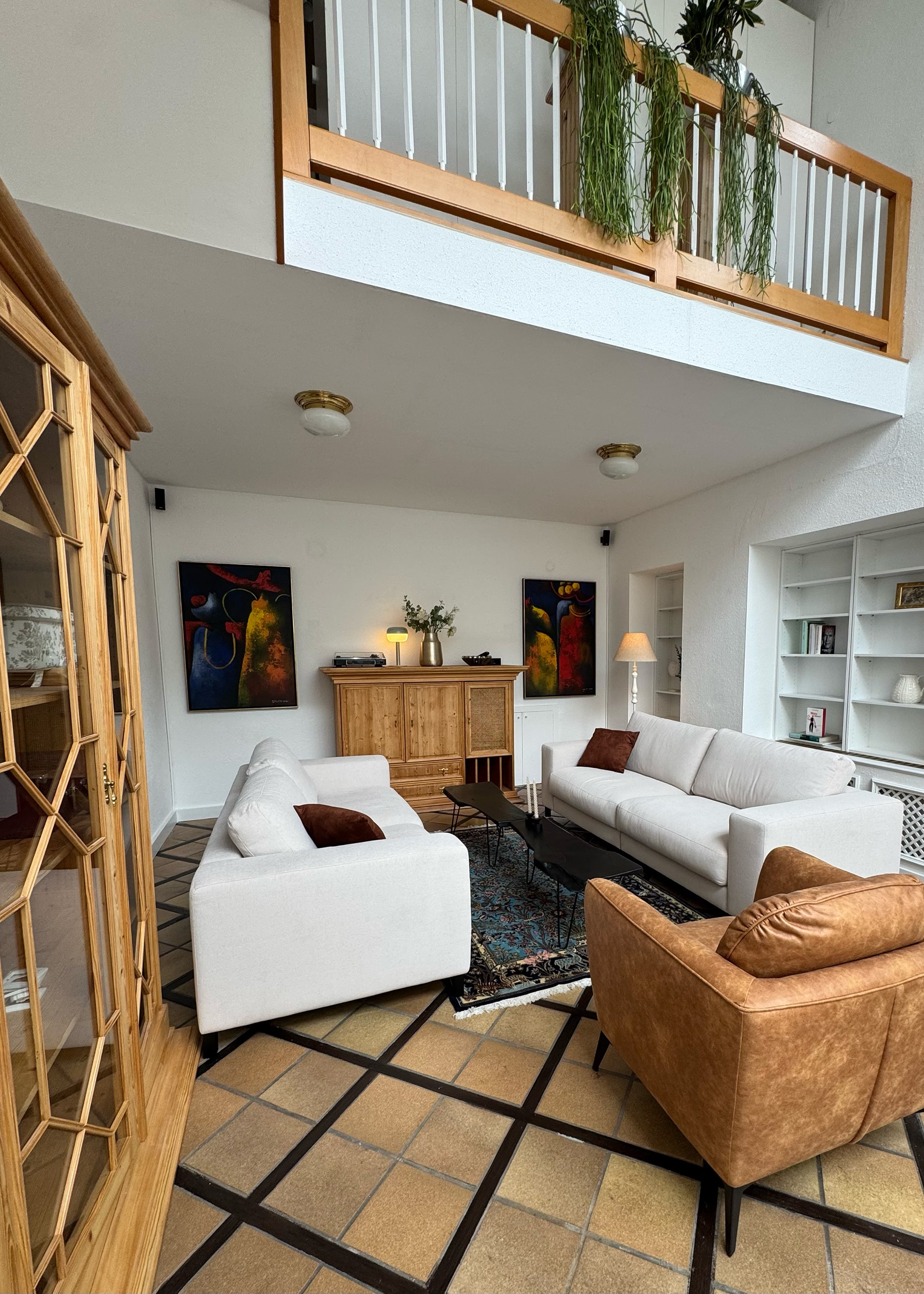 Wintergarten am Abend